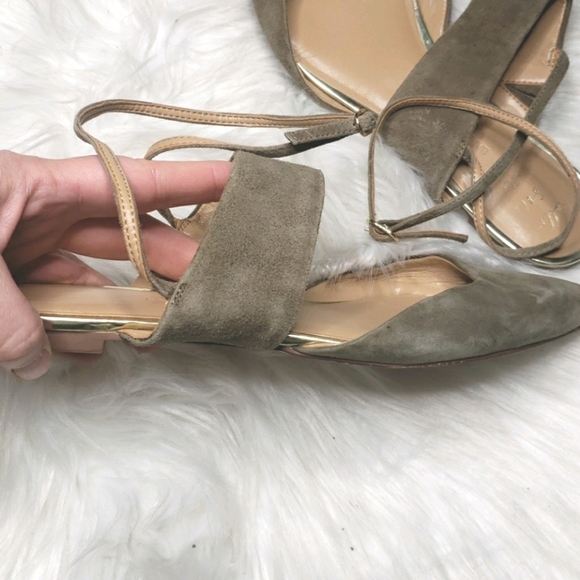 Banana Republic Suede Wrap Around Flats - Picture 9 of 9